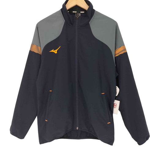 ミズノ MIZUNO ロゴプリント ジップアップ ジャージ メンズ JPN:L