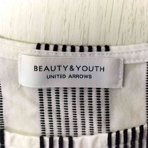 ビューティーアンドユースユナイテッドアローズ BEAUTY & YOUTH UNITED ARROWS BFCCTNCOD/STNS ノースリーブストライプブラウス レディース