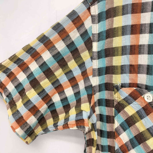 シュガーケーン SUGAR CANE シアサッカーシャツ メンズ JPN:M