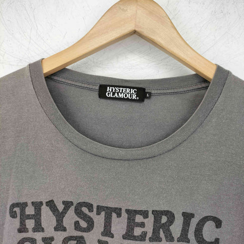 ヒステリックグラマー HYSTERIC GLAMOUR プリントクルーネックTシャツ メンズ JPN:L