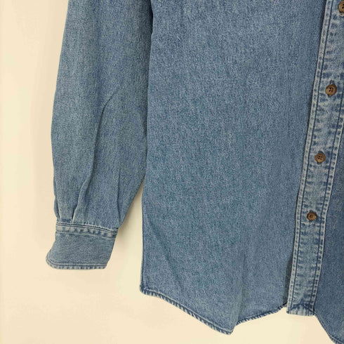 ラルフローレン RALPH LAUREN ポニー刺繍 デニム ボタンダウンシャツ レディース 9