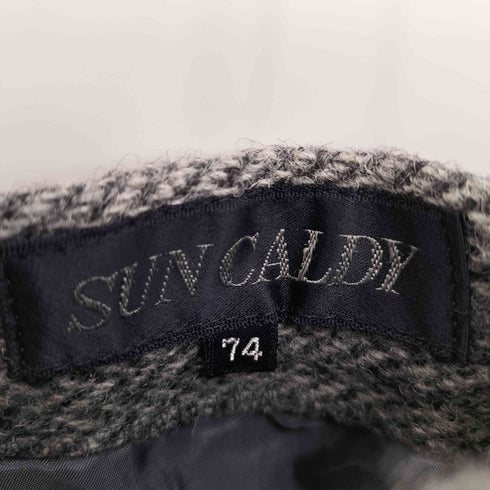 ハリスツイード Harris Tweed SUN CALDY ウール スカート レディース 74
