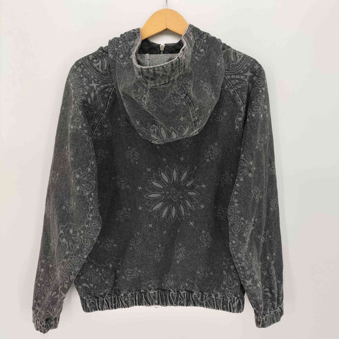 サブサエティ Subciety Bandanna denim hoodie バンダナ デニム フーディ メンズ JPN:S