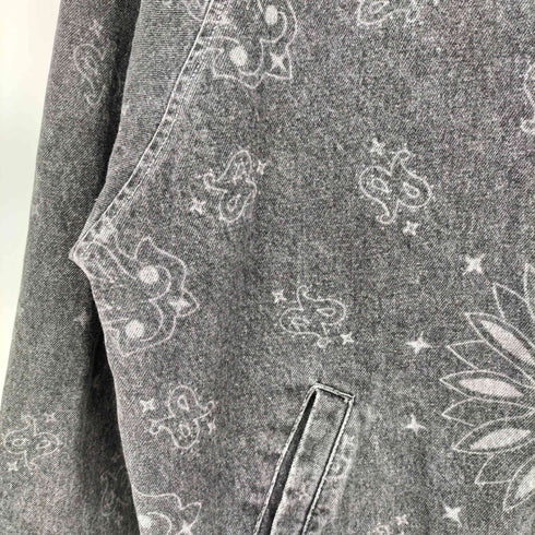 サブサエティ Subciety Bandanna denim hoodie バンダナ デニム フーディ メンズ JPN:S