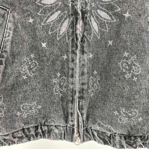 サブサエティ Subciety Bandanna denim hoodie バンダナ デニム フーディ メンズ JPN:S