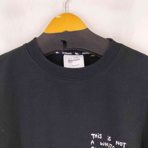 マークゴンザレス Mark Gonzales 背面ロゴプリント 裏起毛 クルーネックスウェット メンズ JPN:L