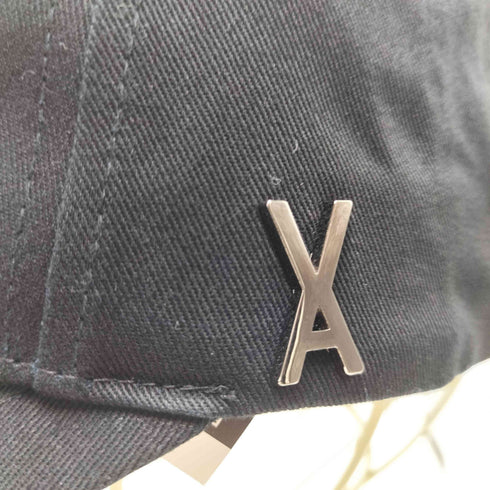 バザール VARZAR Stud logo over fit ball cap スタッドロゴ オーバーフィット ボール キャップ レディース