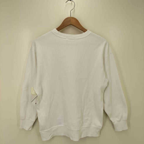 イヴサンローラン Yves Saint Laurent ロゴプリントクルーネックスウェット レディース JPN:M