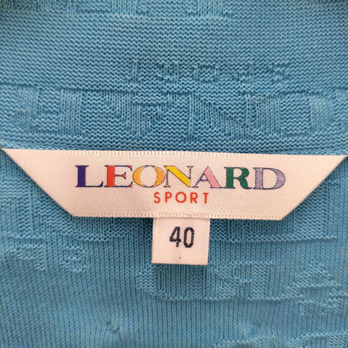 レオナールスポーツ LEONARD SPORT 総柄 ブルゾン レディース 40