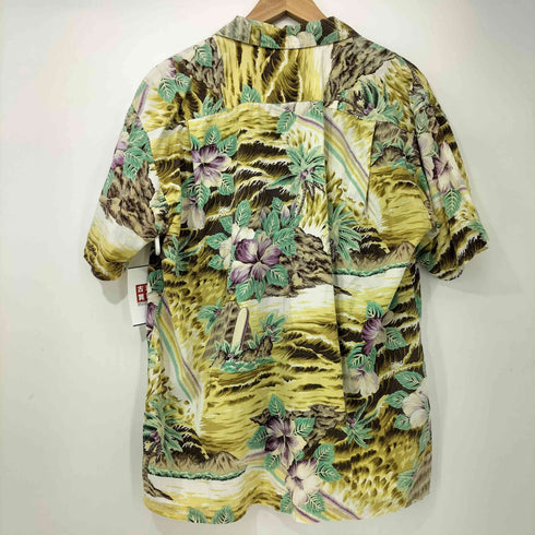 Traditional Manial オープンカラー S/S アロハシャツ メンズ