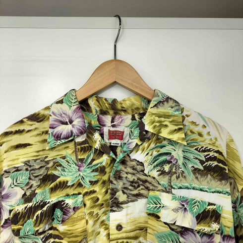 Traditional Manial オープンカラー S/S アロハシャツ メンズ