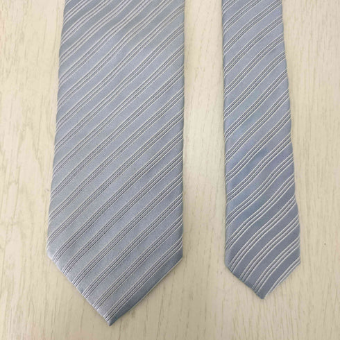 ジョルジオアルマーニ Giorgio Armani イタリア製 ストライプ柄 シルクネクタイ メンズ