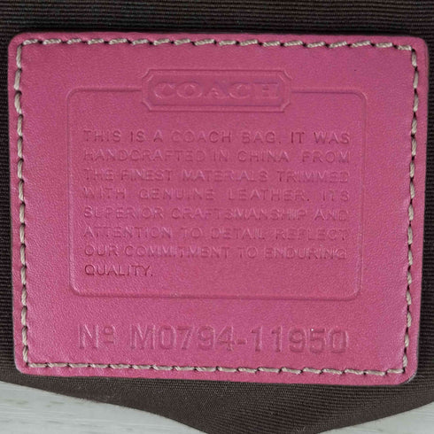 コーチ COACH ソーホー シグネチャー ショルダーバッグ レディース