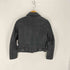 ザラ ZARA LAMB LEATHER ラムレザーダブルライダースジャケット レディース import:M
