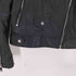 ザラ ZARA LAMB LEATHER ラムレザーダブルライダースジャケット レディース import:M