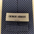 ジョルジオアルマーニ Giorgio Armani イタリア製 ドット柄 シルクネクタイ メンズ