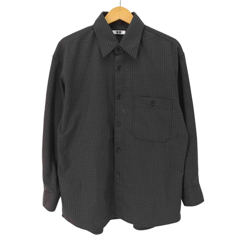 ユニクロユー UNIQLO U ツイルワークオーバーサイズシャツ メンズ JPN:M