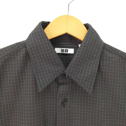 ユニクロユー UNIQLO U ツイルワークオーバーサイズシャツ メンズ JPN:M