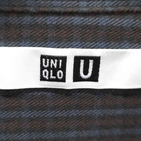 ユニクロユー UNIQLO U ツイルワークオーバーサイズシャツ メンズ JPN:M