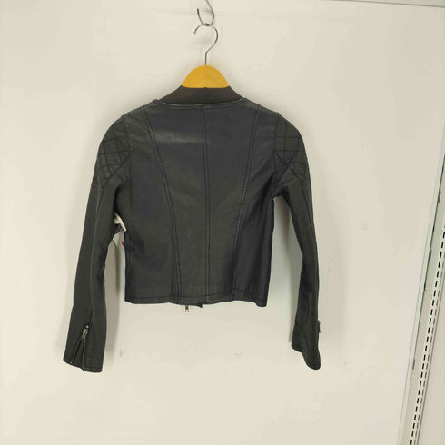 ロイヤルパーティー ROYAL PARTY PIG LEATHER ピッグレザー ダブルライダースジャケット レディース 38
