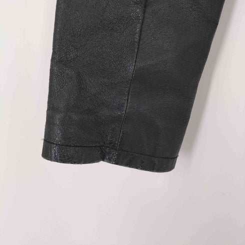 ロイヤルパーティー ROYAL PARTY PIG LEATHER ピッグレザー ダブルライダースジャケット レディース 38