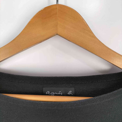 アニエスベー agnes b. PARIS ボートネック カットソー レディース T2