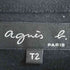 アニエスベー agnes b. PARIS ボートネック カットソー レディース T2