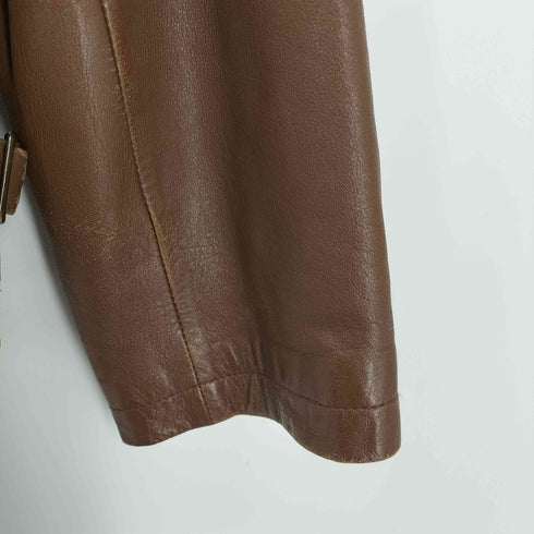 ジェイクルー J.CREW LAMB LEATHER ラムレザーシングルライダースジャケット レディース JPN:M