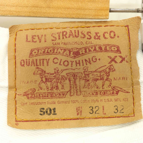 リーバイス Levis 90s 501 USA製 デニムパンツ ジップフライ メンズ 32×32