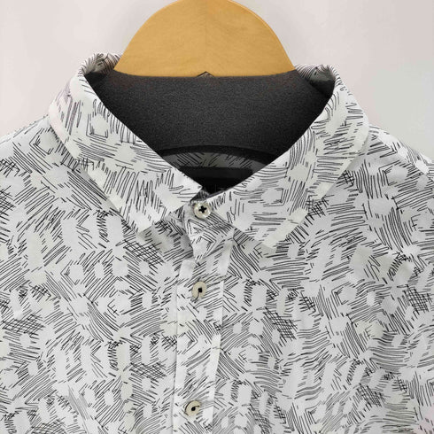 アルマーニエクスチェンジ ARMANI EXCHANGE コットン 総柄レギュラーカラーL/S シャツ メンズ import:L