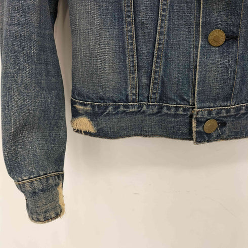 リーバイス Levis 78000-03 ダメージ加工 デニム トラッカー ジャケット レディース M