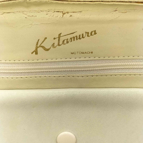キタムラ KITAMURA ロゴ スクエア ボックス ショルダー バッグ レディース