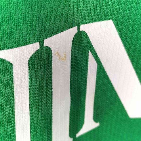GUINNESS サッカーボールプリント ツートン 半袖ポロシャツ メンズ import:L