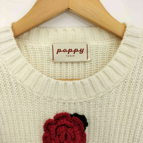 ポピートーキョー poppy tokyo FLOWER GARDEN KNIT フラワー ガーデン ニット レディース