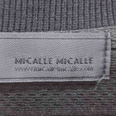 MICALLE MICALLE パール装飾スウェット レディース