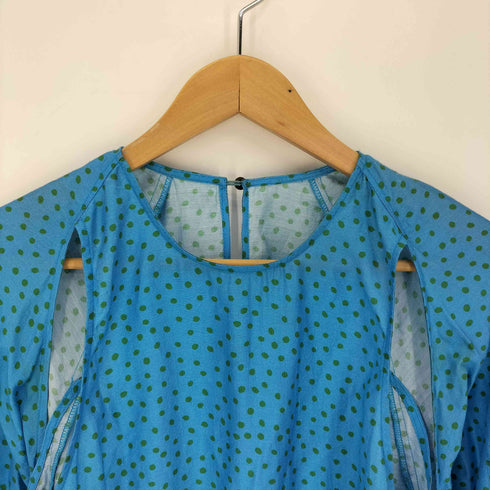 メゾンスペシャル MAISON SPECIAL 22SS カラードット2WAYスリーブワンピース レディース
