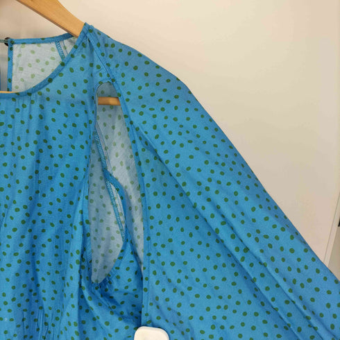 メゾンスペシャル MAISON SPECIAL 22SS カラードット2WAYスリーブワンピース レディース