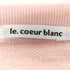 ルクールブラン le.coeur blanc ヴィンテージライクスウェット レディース 38