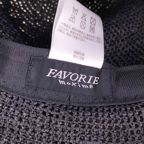 FAVORIE 天然草木 maxim ハット レディース M