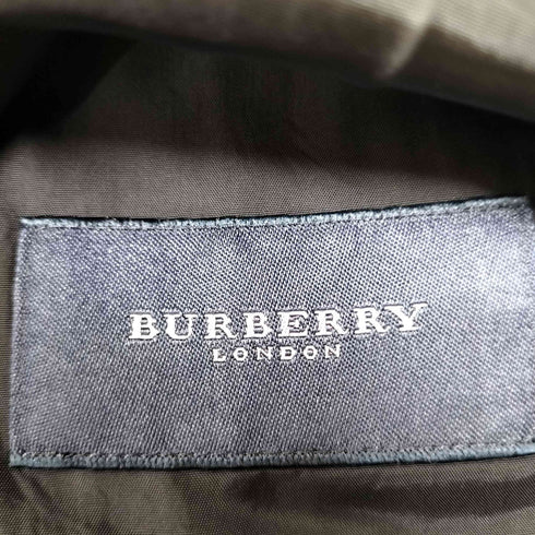 バーバリーロンドン BURBERRY LONDON ストライプ ウール 2Bテーラードジャケット スーツセットアップ メンズ