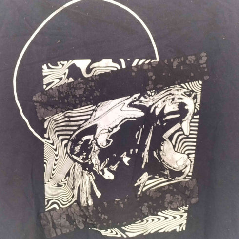 ディーゼル DIESEL プリント L/S クルーネックTシャツ メンズ S