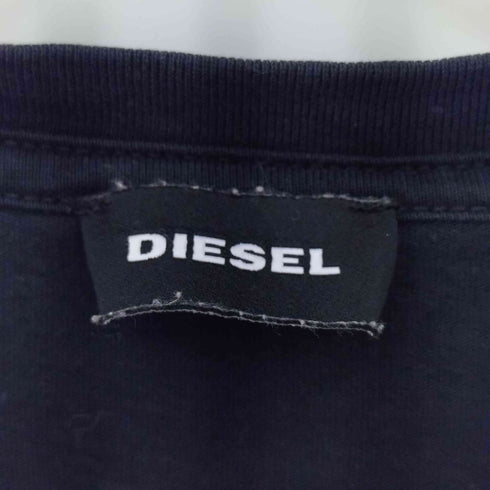 ディーゼル DIESEL プリント L/S クルーネックTシャツ メンズ S