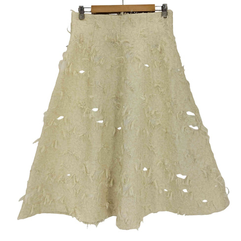 ザラ ZARA ZW COLLECTION ストラクチャー ミディスカート レディース import:L