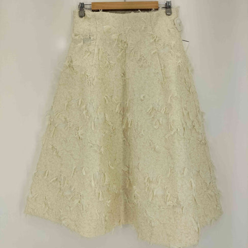 ザラ ZARA ZW COLLECTION ストラクチャー ミディスカート レディース import:L