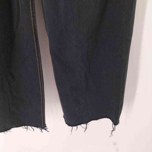 スリフティールック THRIFTY LOOK 550 ONE TUCK 1タック リメイクデニム ブラックデニム メンズ JPN:M