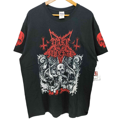 ブラックメタル バンド 来日 アートワーク プリント S/S Tシャツ メンズ import:XL