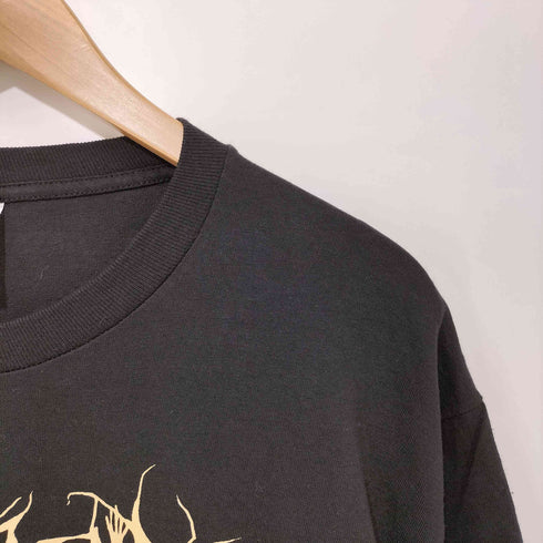 Been Caught Buttering デスメタル バンド アートワーク プリント S/S Tシャツ メンズ import:L