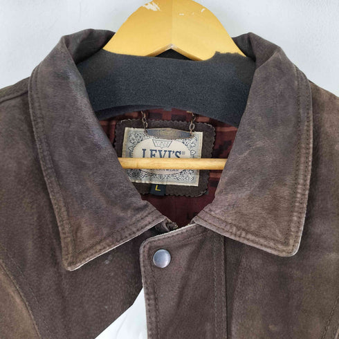リーバイス Levis authentic westernwear スエードレザージャケット メンズ import:L