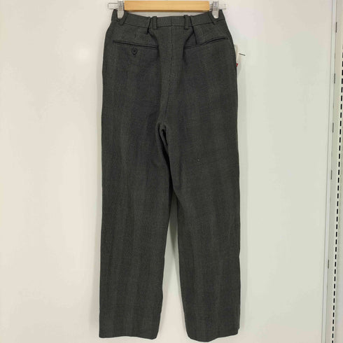 カルバンクライン CALVIN KLEIN チェック ウール 2タック スラックス メンズ 79
