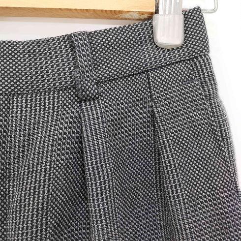 カルバンクライン CALVIN KLEIN チェック ウール 2タック スラックス メンズ 79